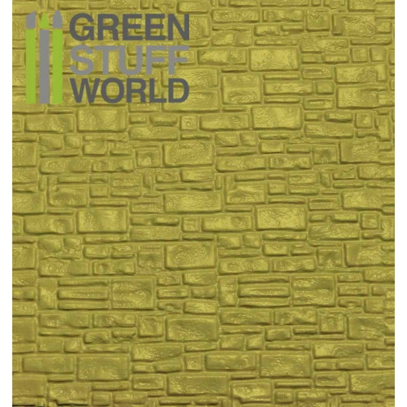 1108 - ABS Plasticard - Smooth Rock Wall Textured Sheet - A4