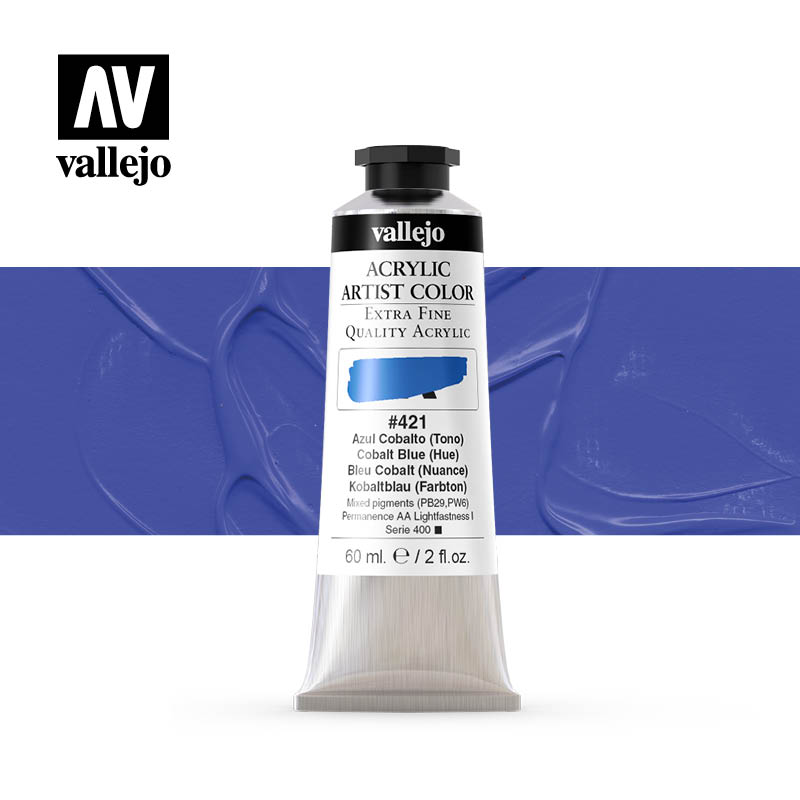 16.421 - Acrylic Artist Color - Cobalt Blue (Hue) - 60 ml