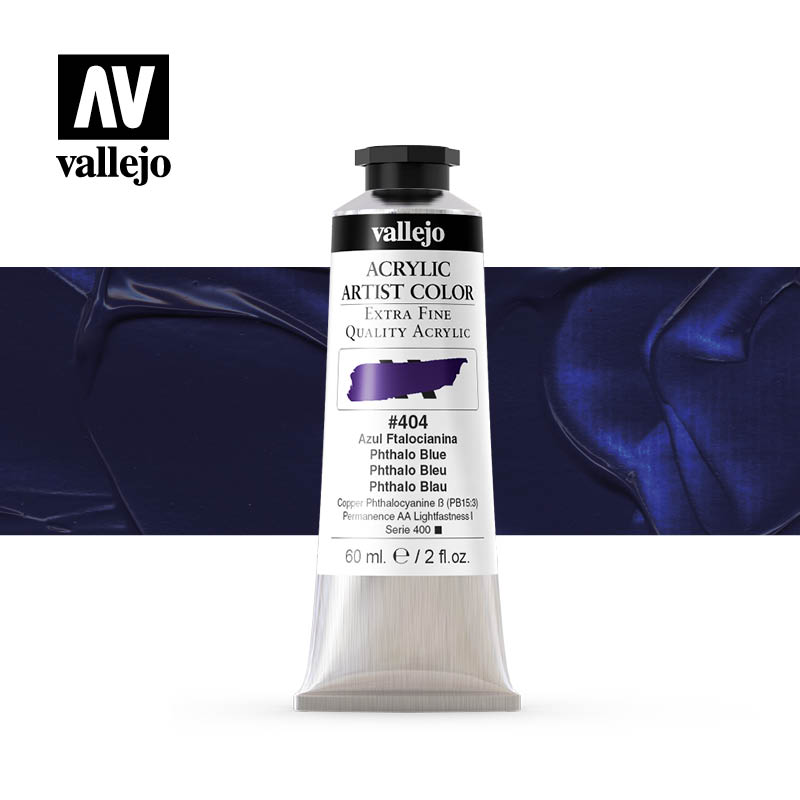 16.404 - Acrylic Artist Color - Phthalo Blue - 60 ml