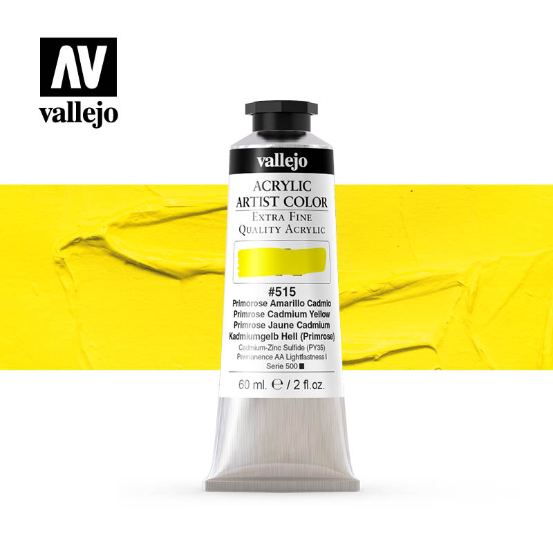 16.515 - Acrylic Artist Color - Primrose Cadmium Yellow - 60 ml