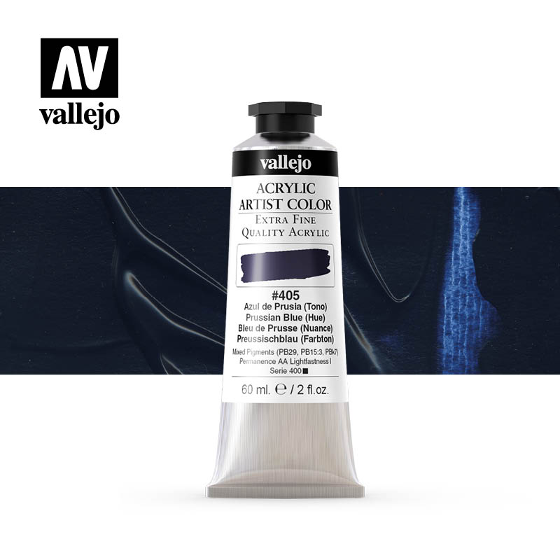 16.405 - Acrylic Artist Color - Prussian Blue (Hue) - 60 ml