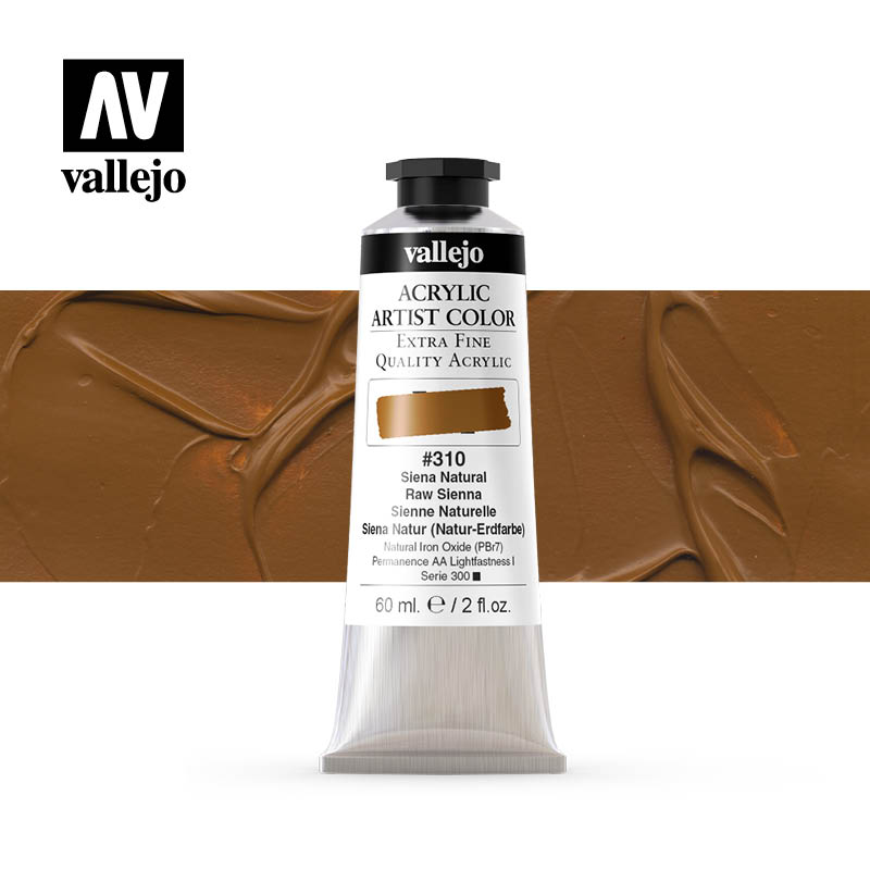 16.310 - Acrylic Artist Color - Raw Sienna - 60 ml