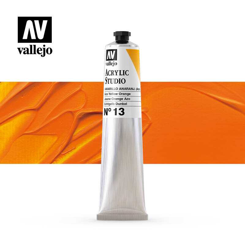21.013 - Azo Yellow Orange - Acrylic Studio - 58 ml