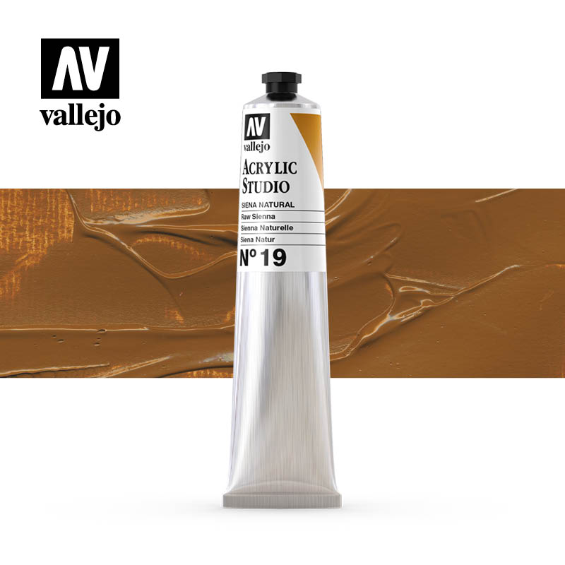 21.019 - Raw Sienna - Acrylic Studio - 58 ml