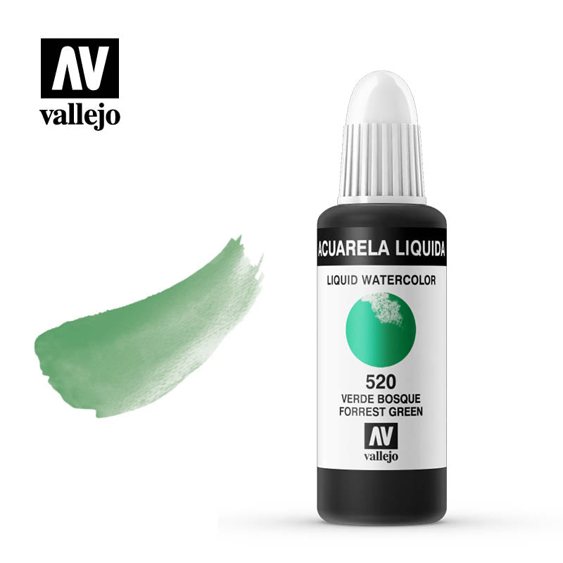 33.520 - Liquid Watercolor (Dye) - Forest Green 32 ml