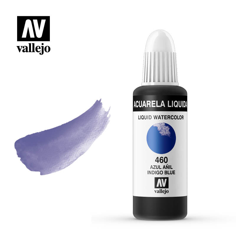 33.460 - Liquid Watercolor (Dye) - Indigo Blue 32 ml