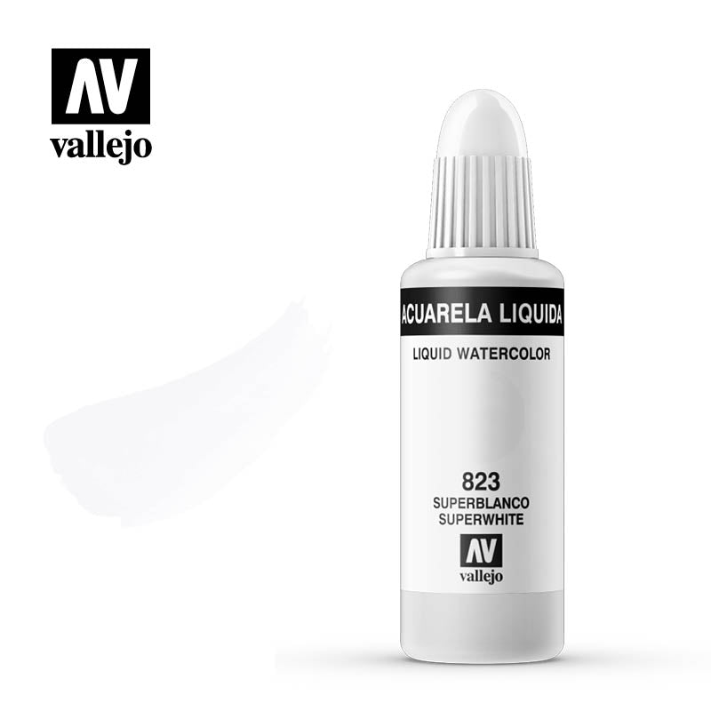 33.823 - Liquid Watercolor (Dye) - Superwhite 32 ml