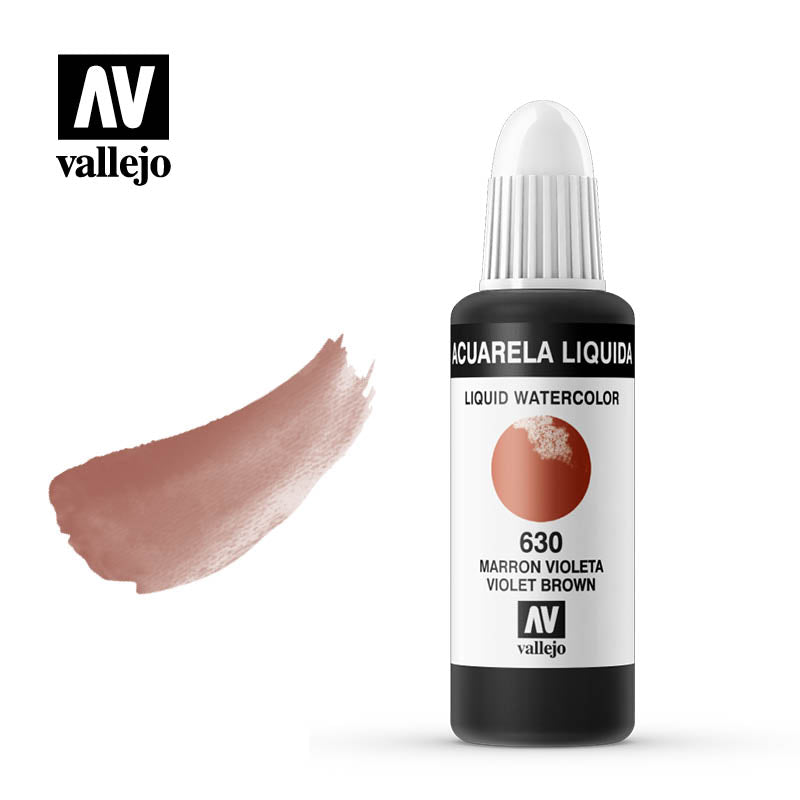 33.630 - Liquid Watercolor (Dye) - Violet Brown 32 ml