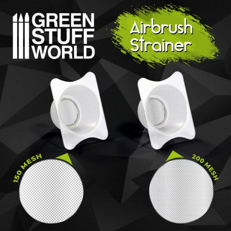 2560 - Airbrush Strainers 2pc set