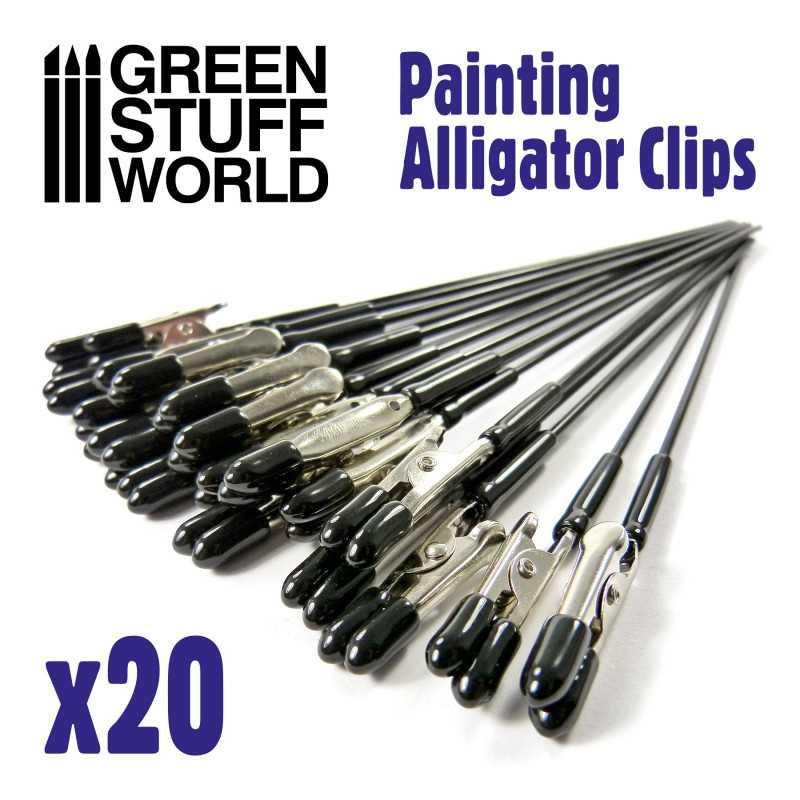 10463 - Painting Alligator clips (x20)