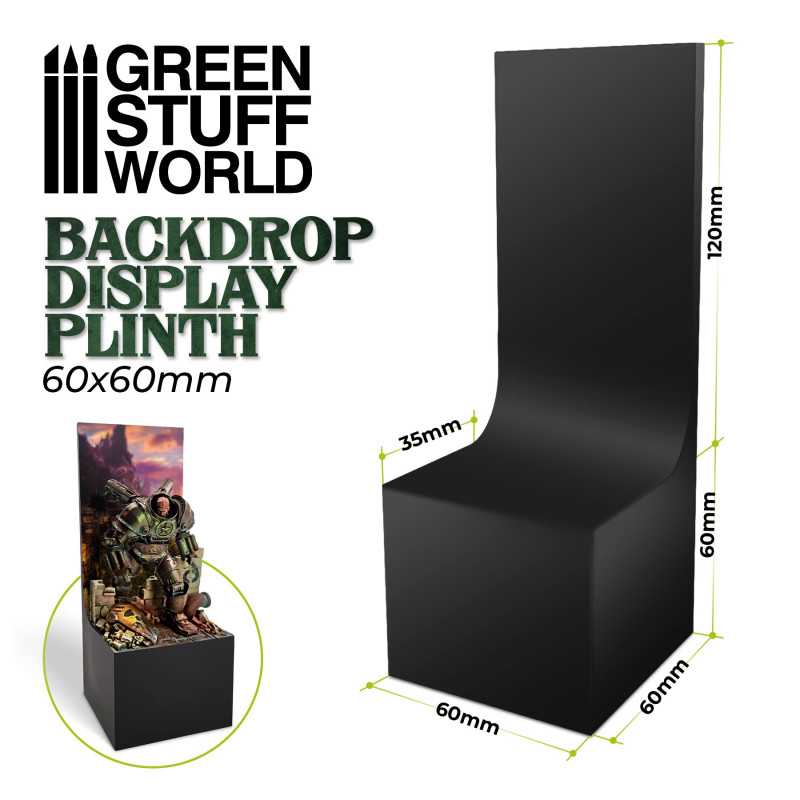 3473 - Backdrop Display Plinths 6x6x6+12cm