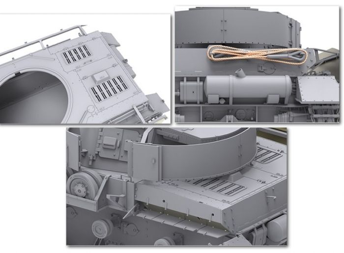 BT001 - Border Models 1/35 - German Pz.Kpfw.IV Ausf. G Tank 2 in 1 PE parts