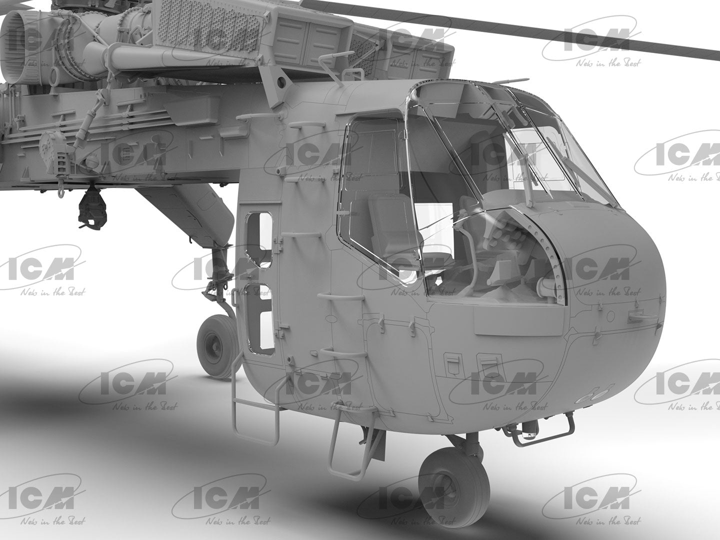 ICM53054 - 1/35 SIKORSKY CH-54A TARHE