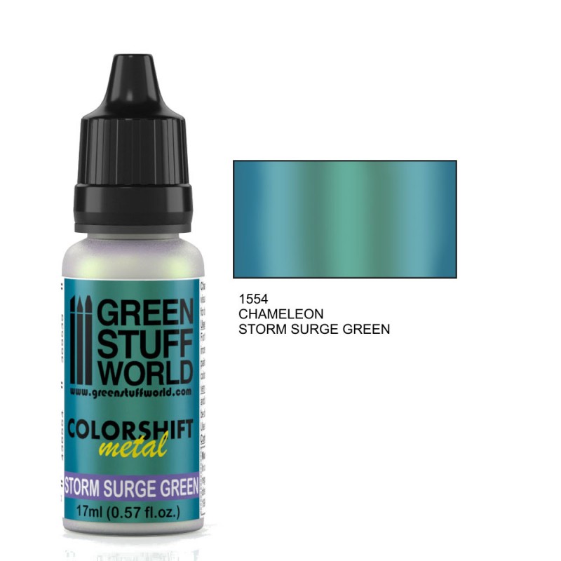 1554 - Colorshift Chameleon Storm Surge Green - 17ml