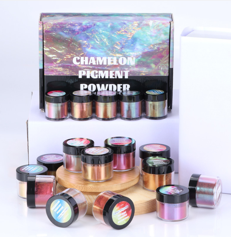 Chameleon Pigment Powders (12 in set) 5 Grams each