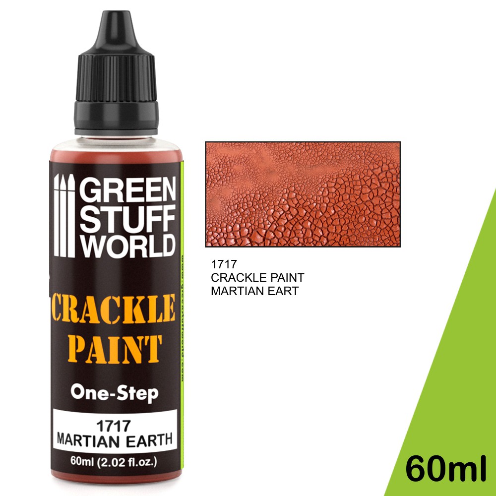 1817 - Acrylic Crackle Paint - Martian Earth 60ml