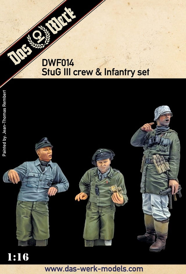 DWF014 - Das Werk - 1/16 Stug III Crew & Infinity Set (120MM)