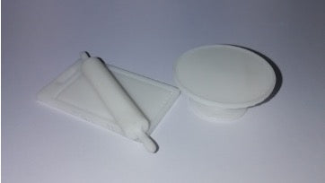 DHKS01 - Kitchen Set 1 -  1:12 Scale (3pc)