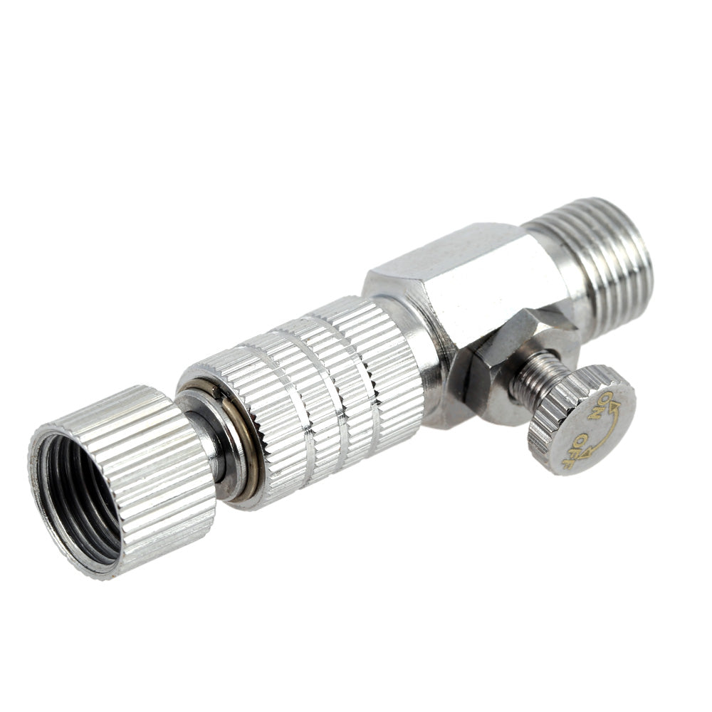 Airbrush quick release coupling