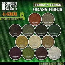 11155 - Grass Flock - AUTUMN FIELDS 4-6mm(200ml)