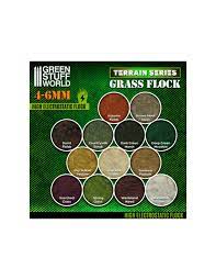 11161 - Grass Flock - DEEP GREEN MEADOW 4-6mm (200ml)