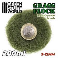 11168 - Grass Flock - COUNTRYSIDE SCRUB 9-12mm (200ml)