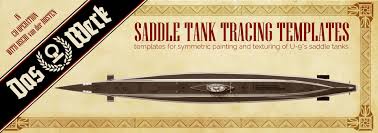 DWA025 - Saddle Tank Tracing Templates for DW's U9