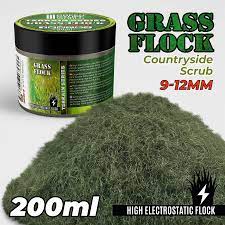11168 - Grass Flock - COUNTRYSIDE SCRUB 9-12mm (200ml)