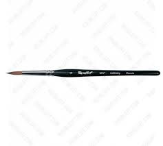 No. 1,5 KK1-01,5FB - 101F - Roubloff Kolinsky Brush - No 1,5 - Round