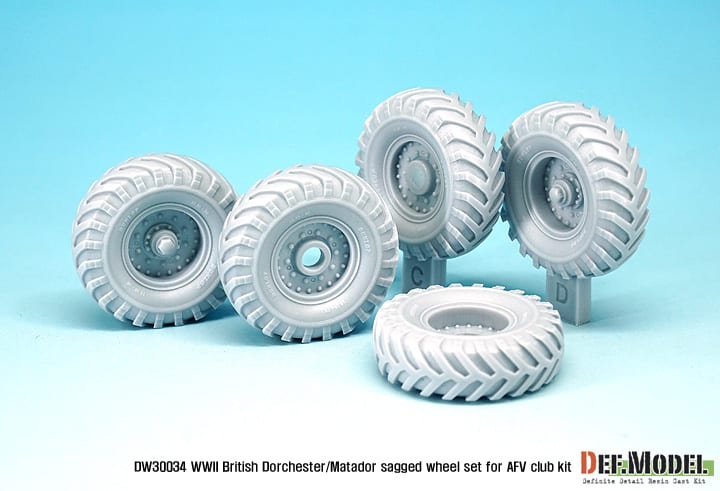 DW30034 - British AEC Dochester/Matador Sagged Wheel Set