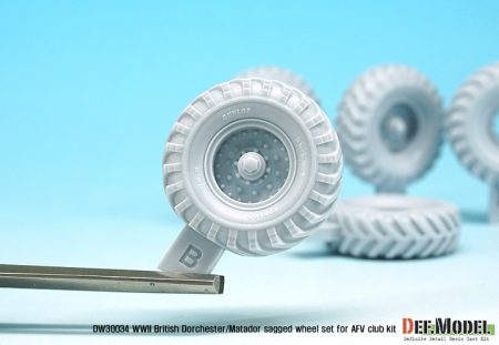 DW30034 - British AEC Dochester/Matador Sagged Wheel Set