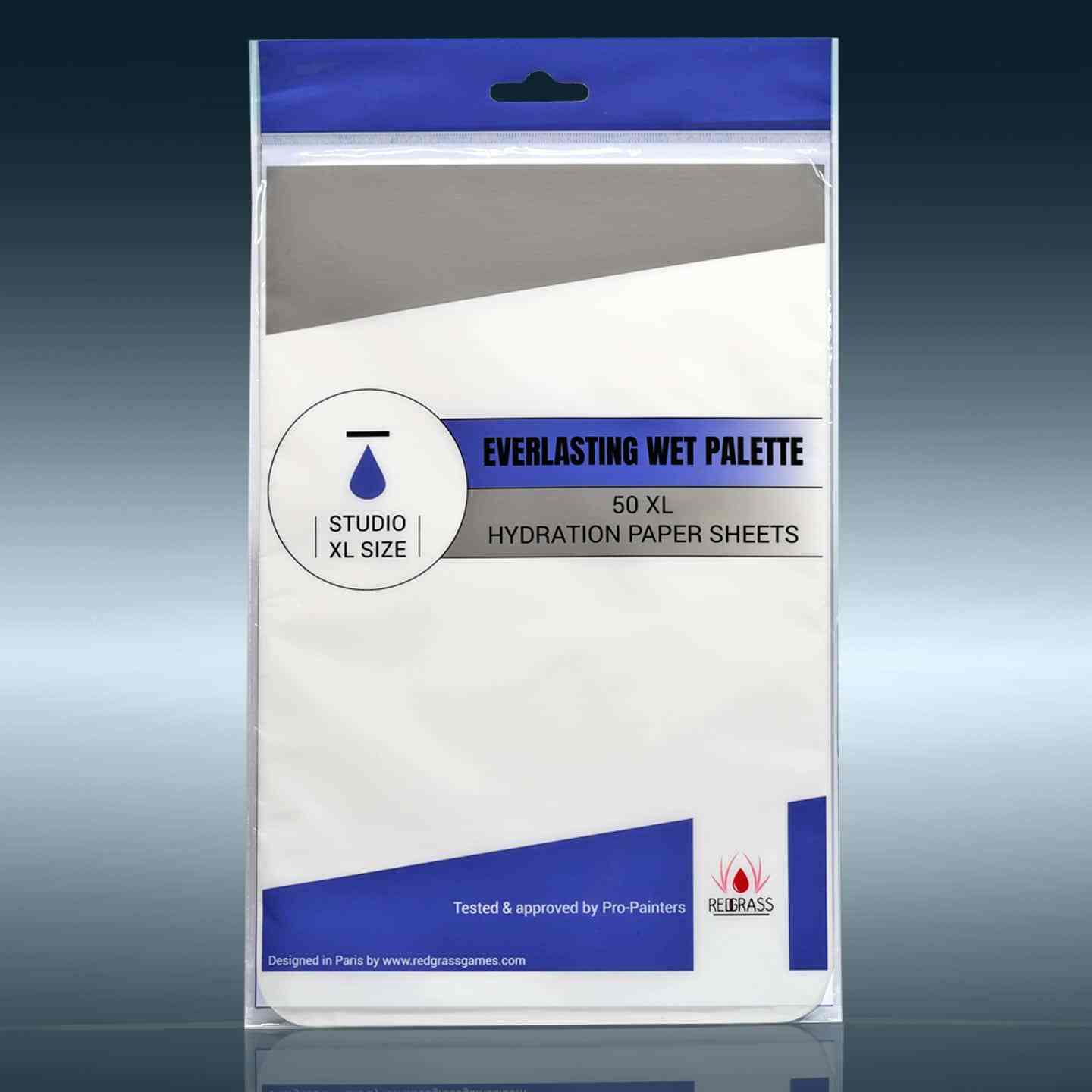 WPSP16 - Wet Palette - Studio XL Hydration PAPER Refills (50 Sheets)