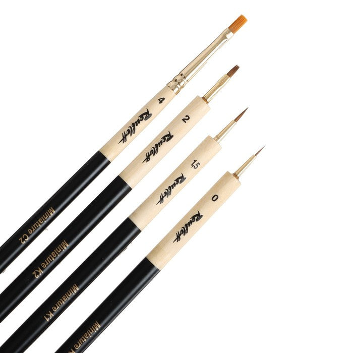 Roubloff Set No.8 "Miniature 2" (4 brush set)