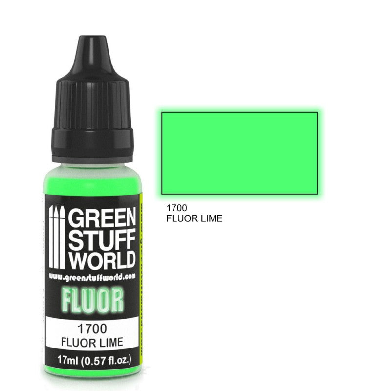 1700 - Fluorescent Lime Paint 17 ml