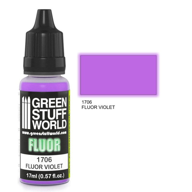 1706 - Fluorescent Violet Paint 17 ml