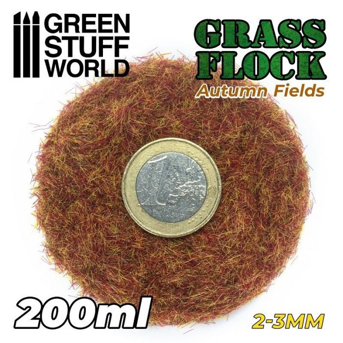 11142 - Grass Flock - AUTUMN FIELDS 2-3mm (200ml)
