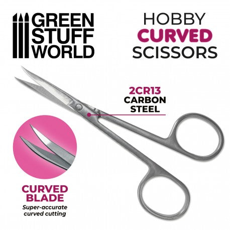 3009 - Hobby scissors - curved point tip