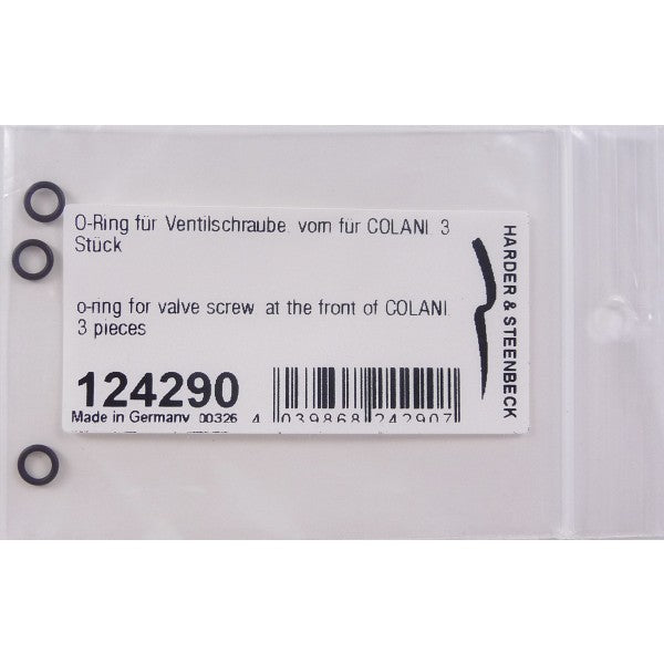 124290 - Airbrush O-Ring Unit 3 pcs for quick fix & Colani Valve Screw  - Harder & Steenbeck