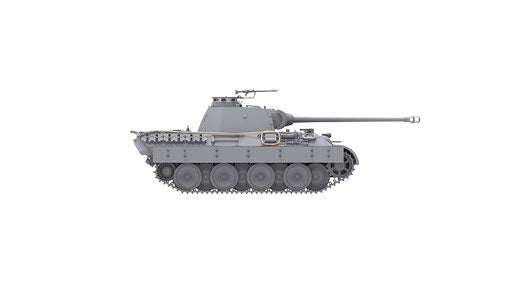 DW35010 - Das Werk - Sd.Kfz.171 "Panther" Ausf.A Medium Tank ( Early/Mid Production )
