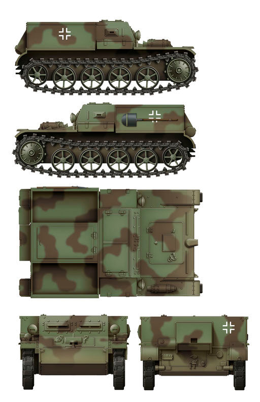 DW35016 - Das Werk - Gepanzerter Munitionsschelpper VK3.02