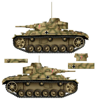 DW16002 - Das Werk 1/16 - Panzer III Ausf.J 3-in-1