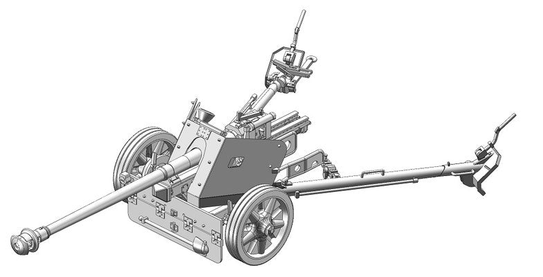 DW35027 - Das Werk - 1/35 German 7.5 cm Pak40 w/4 figures