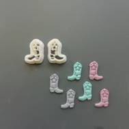 3D Gizmo's - Cowboy Boot Cutters (2 pieces)