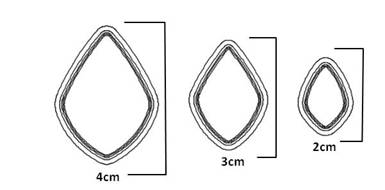 3D Gizmo's - Rounded Diamond Set (3)