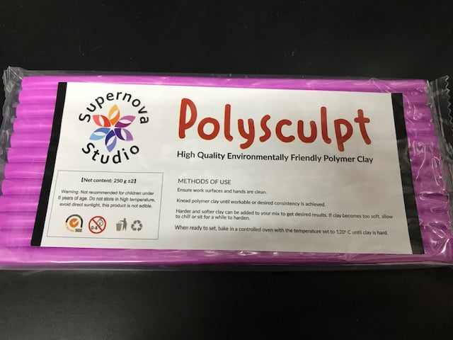 Perfect Purple  Polysculpt™  Polymer Clay -250g