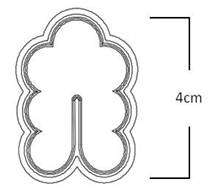 3D Gizmo's - Bubble Arch Cutter (4cm)