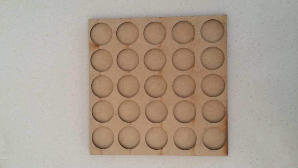 Movement Tray - 25 mm 5 x 5 Square