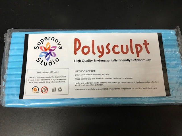 Turquoise Polysculpt™ Polymer Clay - 250g