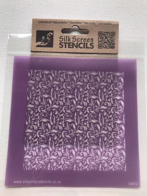 Pattern Floral - J (131mm x 139mm)