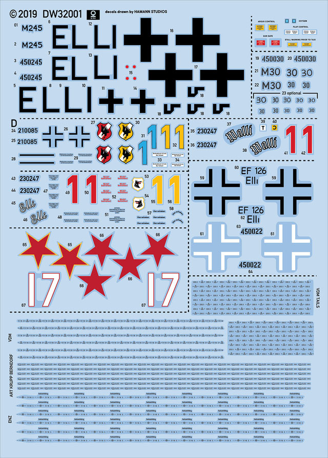 DW32001 - Das Werk - Ju EF-126 "Elli" / EF-127 "Walli" (3 in 1) 1/32
